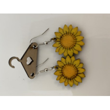 Sunflower earrings 