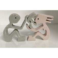 Shabby figures - Baby makes 3
