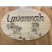 Large Bamboo Name Plaques 