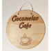Timber Cafe Sign